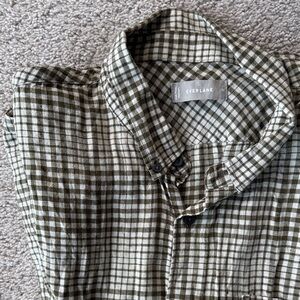 Everlane Linen Short Sleeve Button-Down